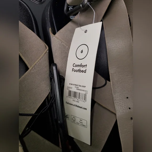 No Boundaries Tan Strappy Sandals - Picture 4 of 4